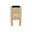 Skrzynia do uprawy – na nóżkach ZB4 / 79,5X79,5X42,6cm / Naturalny