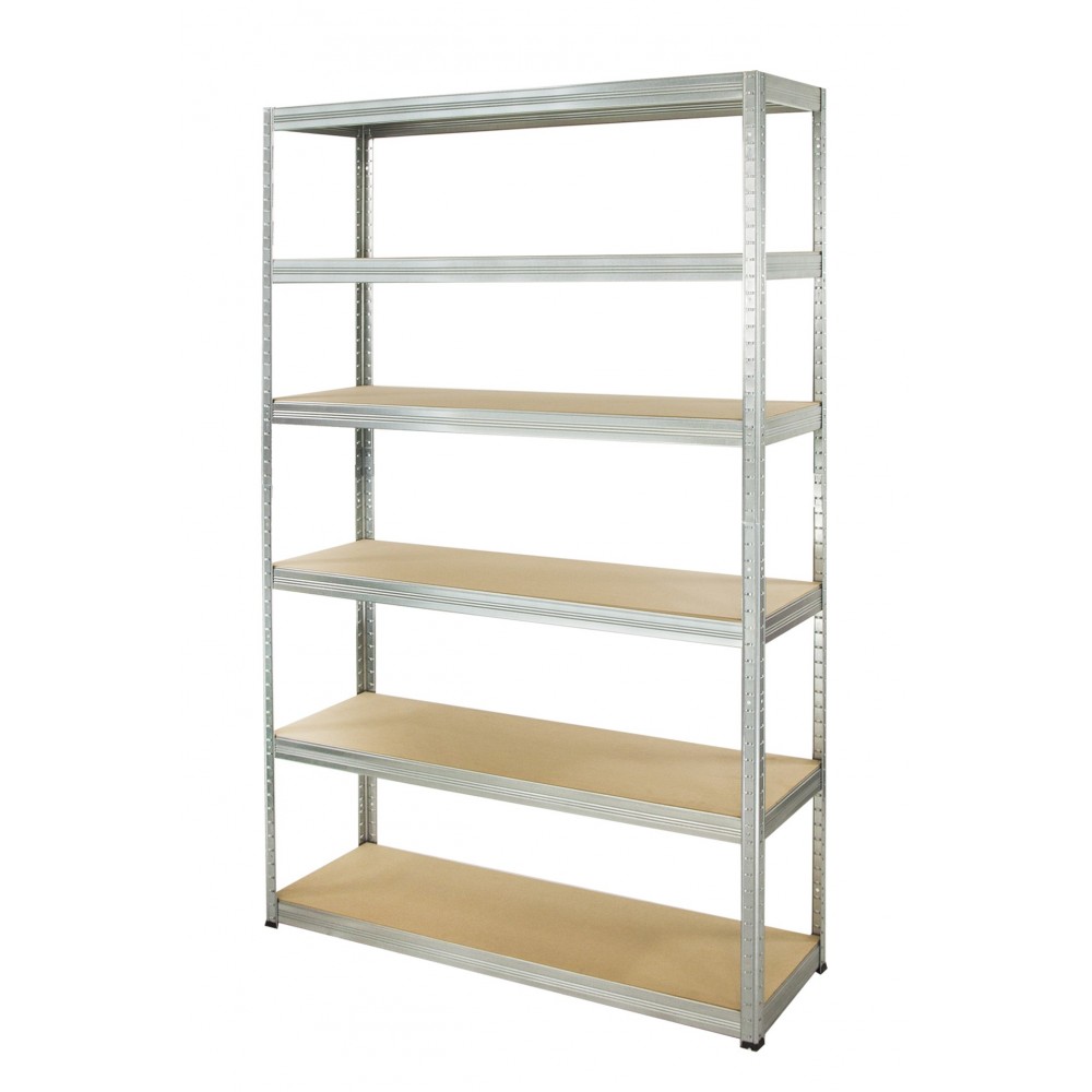 Regał Helios 213x120x30 cm 6 półek/350kg Ocynkowany