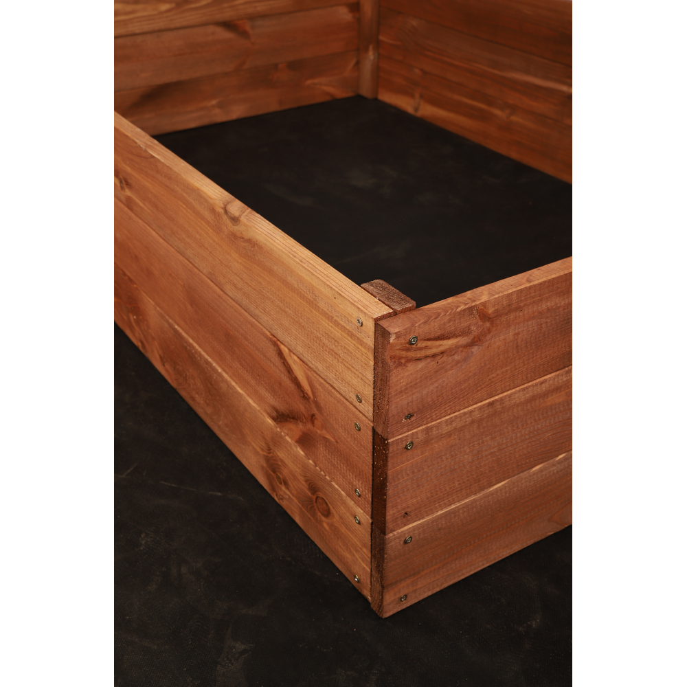 Skrzynia ogrodowa ZP06 /27x103x80 cm/ Brązowa