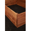 Skrzynia ogrodowa ZP06 /27x103x80 cm/ Brązowa