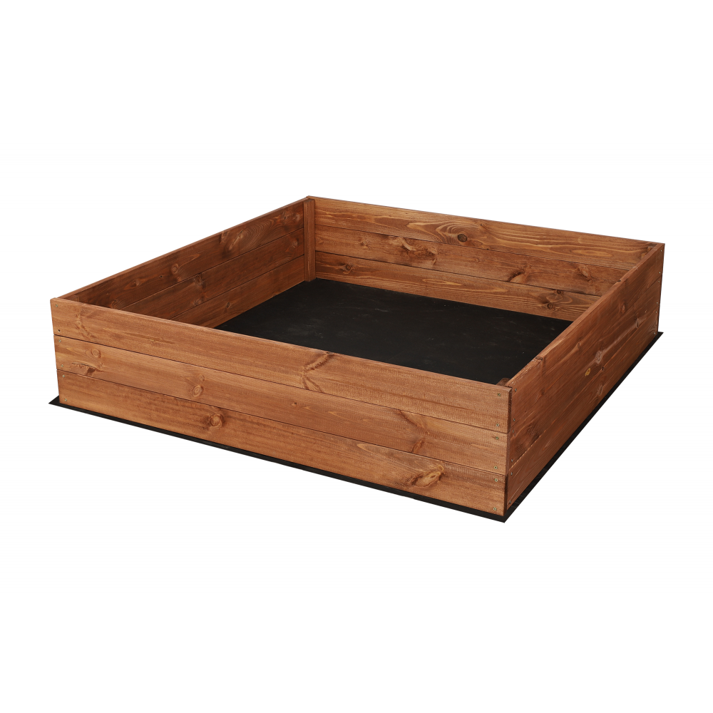 Skrzynia ogrodowa ZP06 /27x103x100 cm/ Brązowa