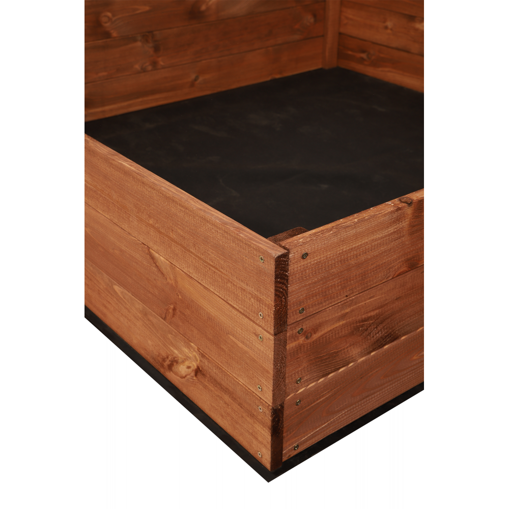 Skrzynia ogrodowa ZP06 /27x103x100 cm/ Brązowa