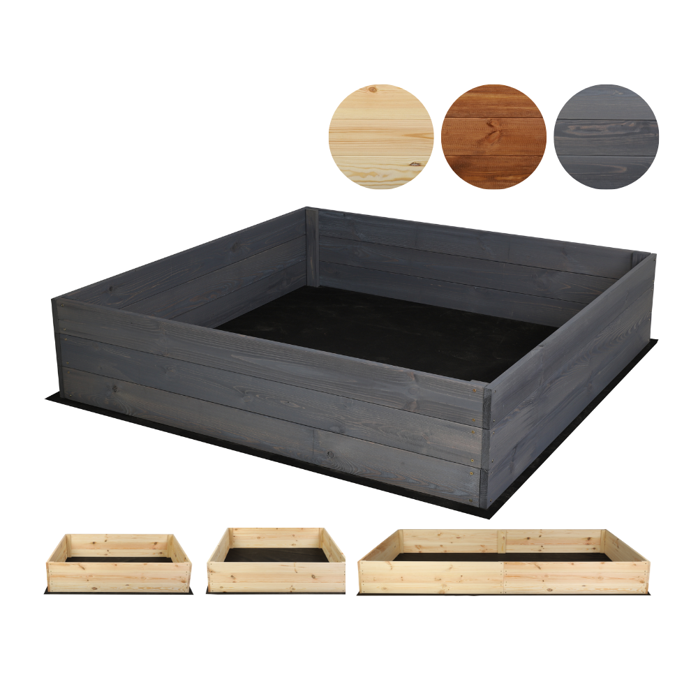 Skrzynia ogrodowa ZP06 /27x83x80 cm/ Szara