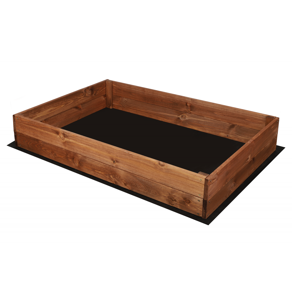 Skrzynia ogrodowa ZP06 /18x103x80 cm/ Brązowa