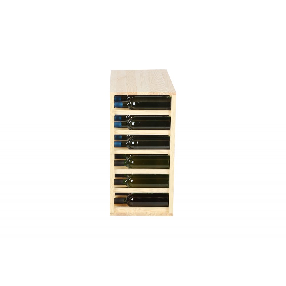 Modułowy stojak na wino RW-6 – Naturalne Drewno