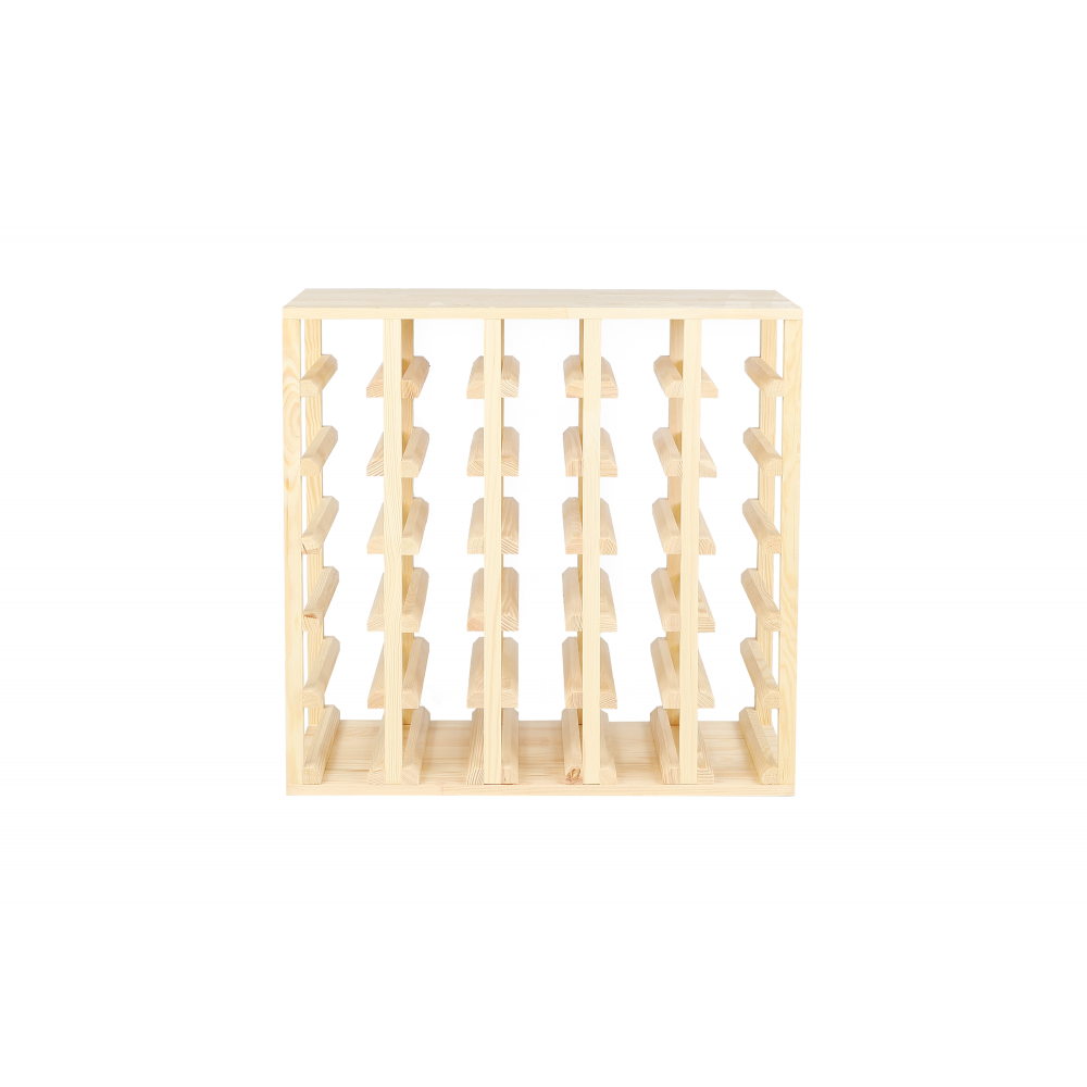 Modułowy stojak na wino RW-6 – Naturalne Drewno