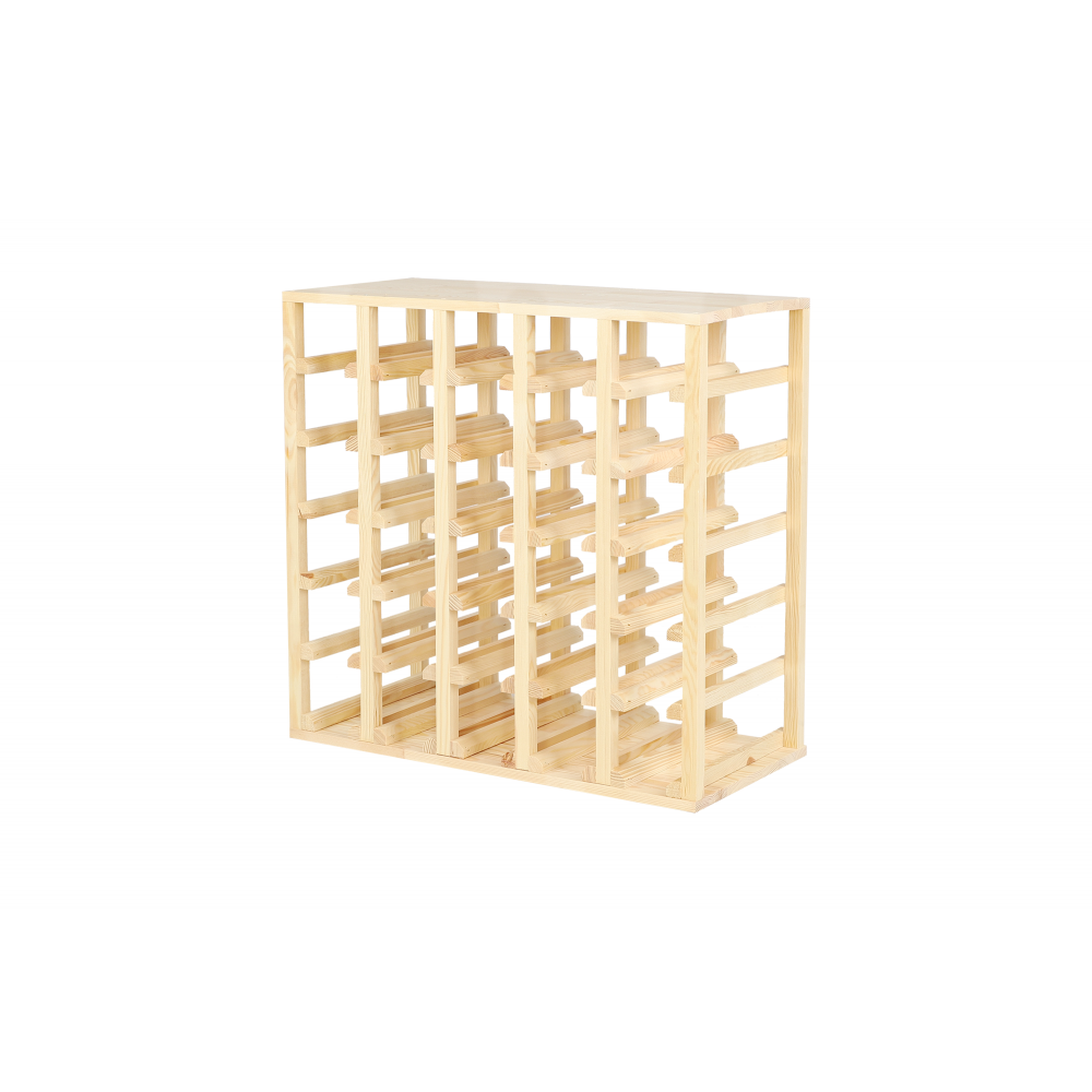Modułowy stojak na wino RW-6 – Naturalne Drewno
