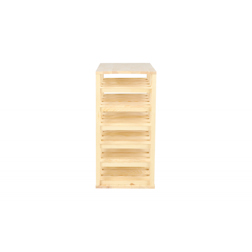 Modułowy stojak na wino RW-6 – Naturalne Drewno