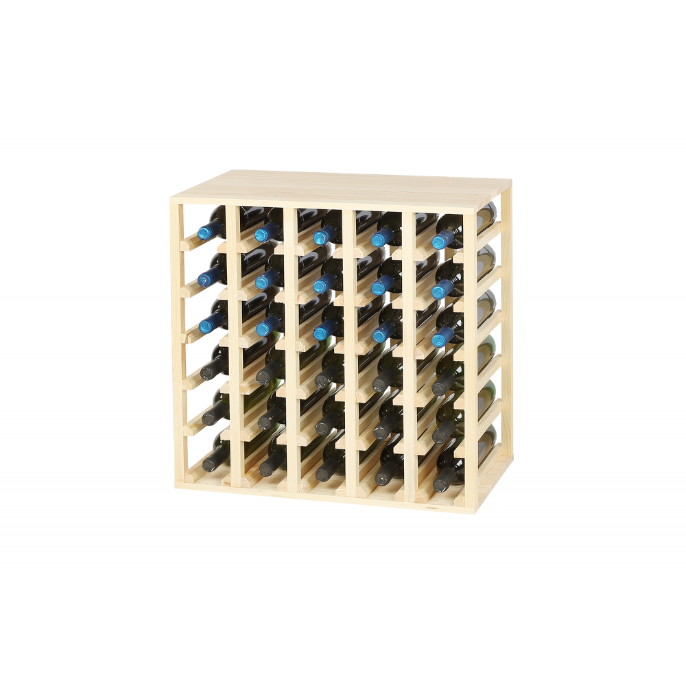 Modułowy stojak na wino RW-6 – Naturalne Drewno