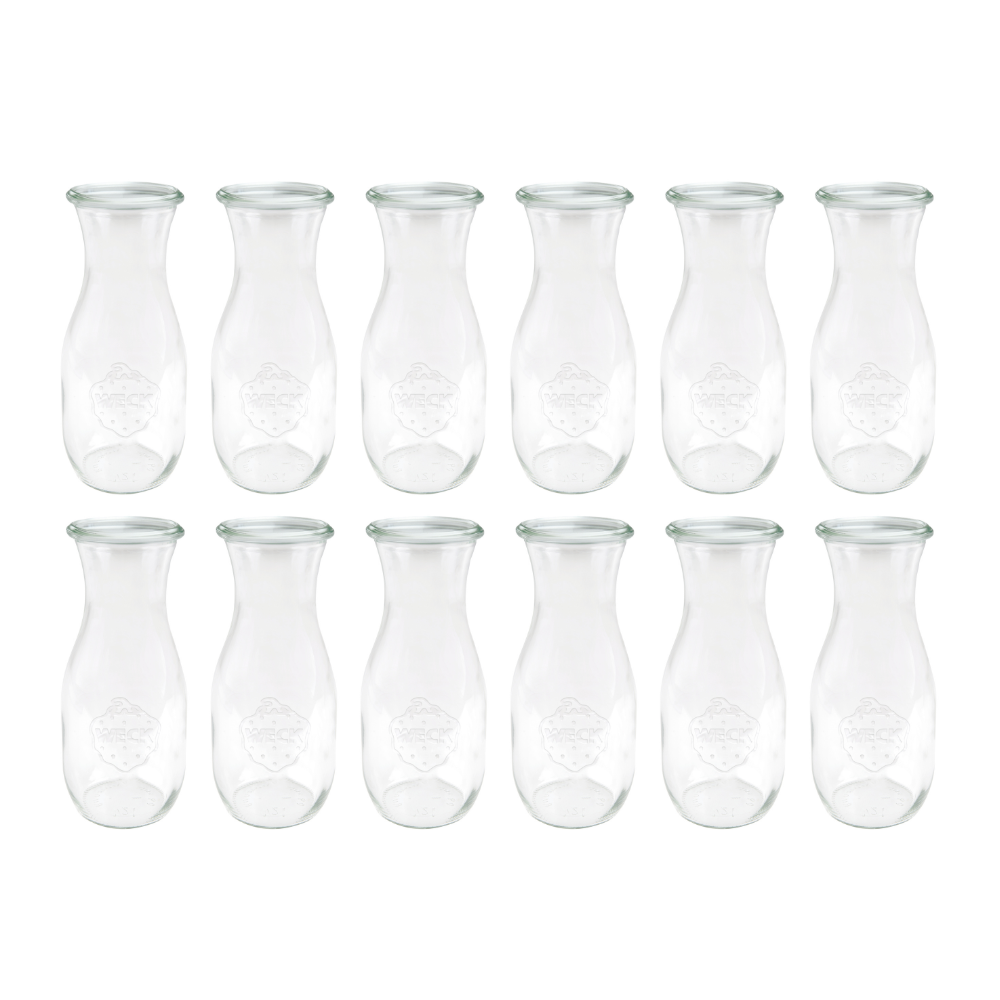 Słoiki WECK 12szt/ żaroodporna KARAFKA 1l 1062ml BUTELKA