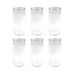 Słoiki WECK 6szt/ szklane wieko słoik 1040ml 1l CYLINDER