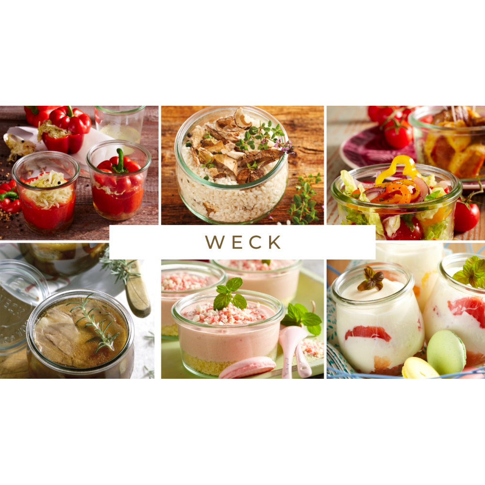 Słoiki WECK / szkl. wieko,gumka, bl KARAFKA 1l 1062ml BUTELKA