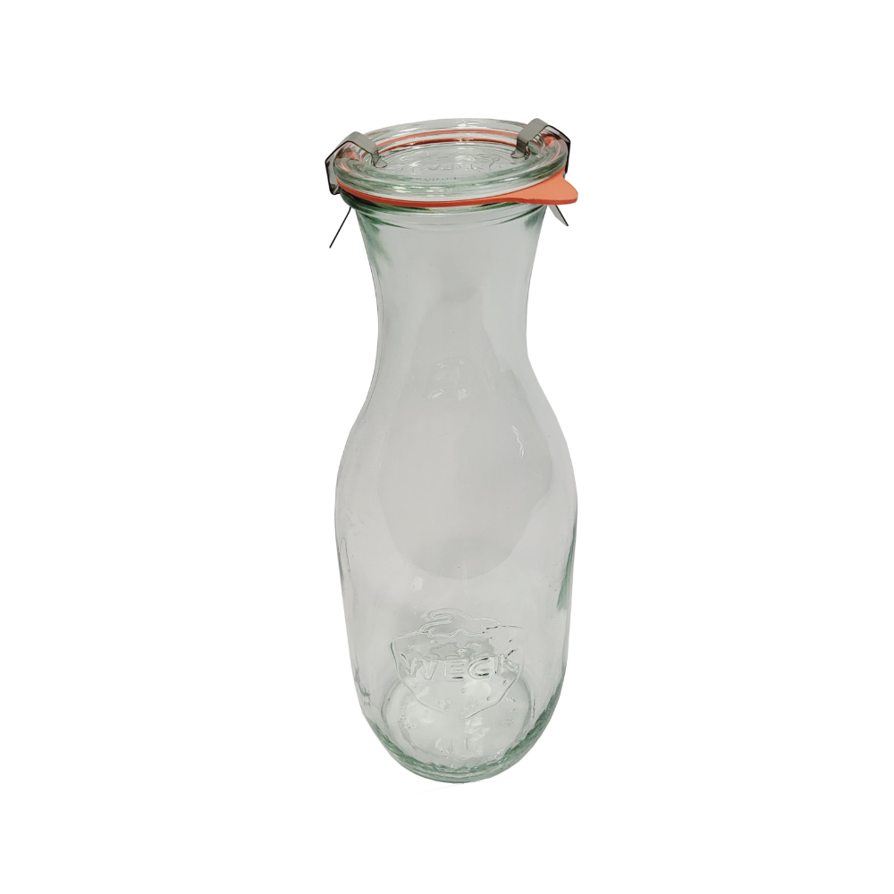 Słoiki WECK / szkl. wieko,gumka, bl KARAFKA 1l 1062ml BUTELKA