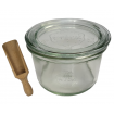 Słoiki WECK / szklane wieko, miarka słoik 200ml MOLD