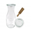 Słoiki WECK / szklane wieko, miarka KARAFKA 1l 1062ml BUTELKA