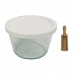 Słoiki WECK / plastikowe wieko, miarka słoik 370ml MOLD