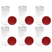Słoiki WECK 6szt/ silikonowe wieko słoik 1040ml 1l CYLINDER