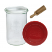 Słoiki WECK / silikonowe wieko, miarka słoik 1050ml 1l MOLD