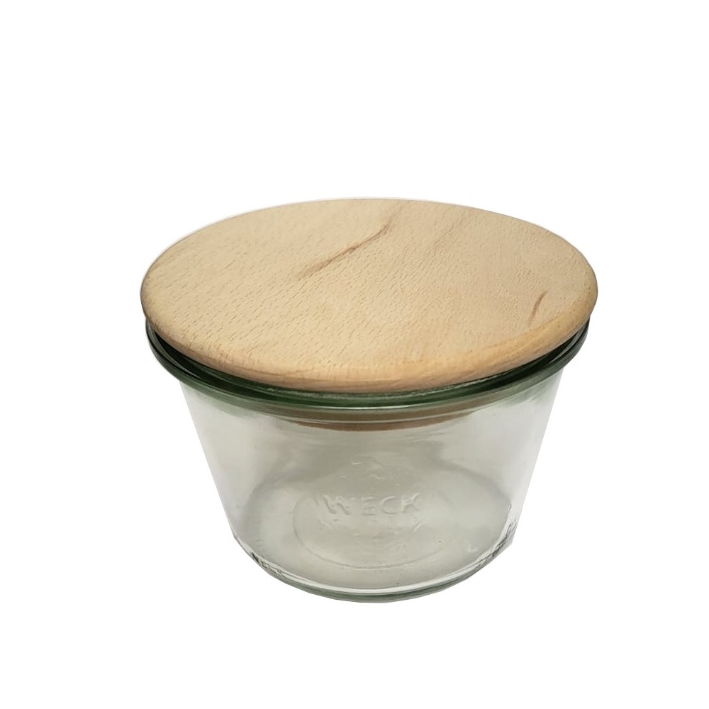 Słoiki WECK / drewniane wieko słoik 370ml MOLD