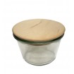 Słoiki WECK / drewniane wieko słoik 370ml MOLD