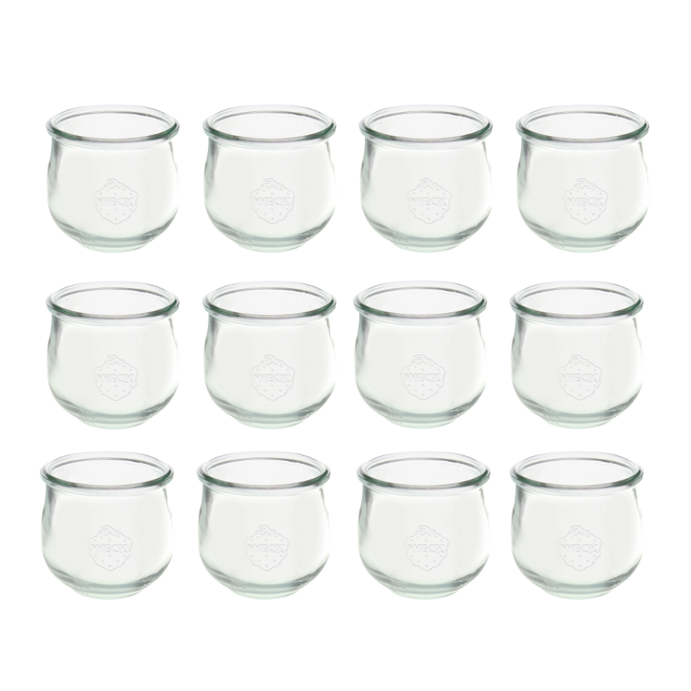 Słoiki WECK 12szt/ żaroodporny słoik 580ml TULIP