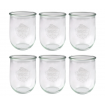 Słoiki WECK 6szt/ żaroodporny słoik 1l 1062ml TULIP