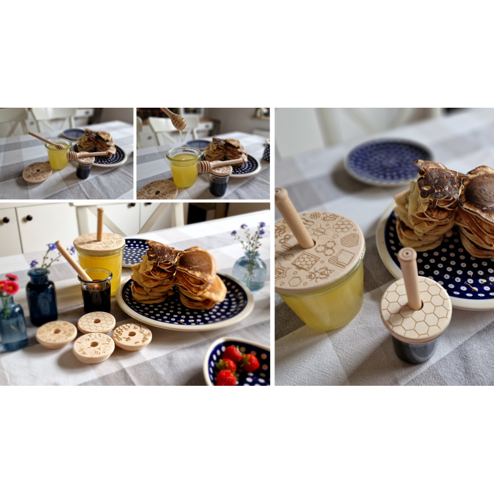 Słoiki WECK 6szt/ żaroodporny słoik 1l 1062ml TULIP