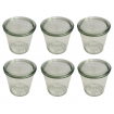 Słoiki WECK 6szt/ szklane wieko słoik 580ml MOLD