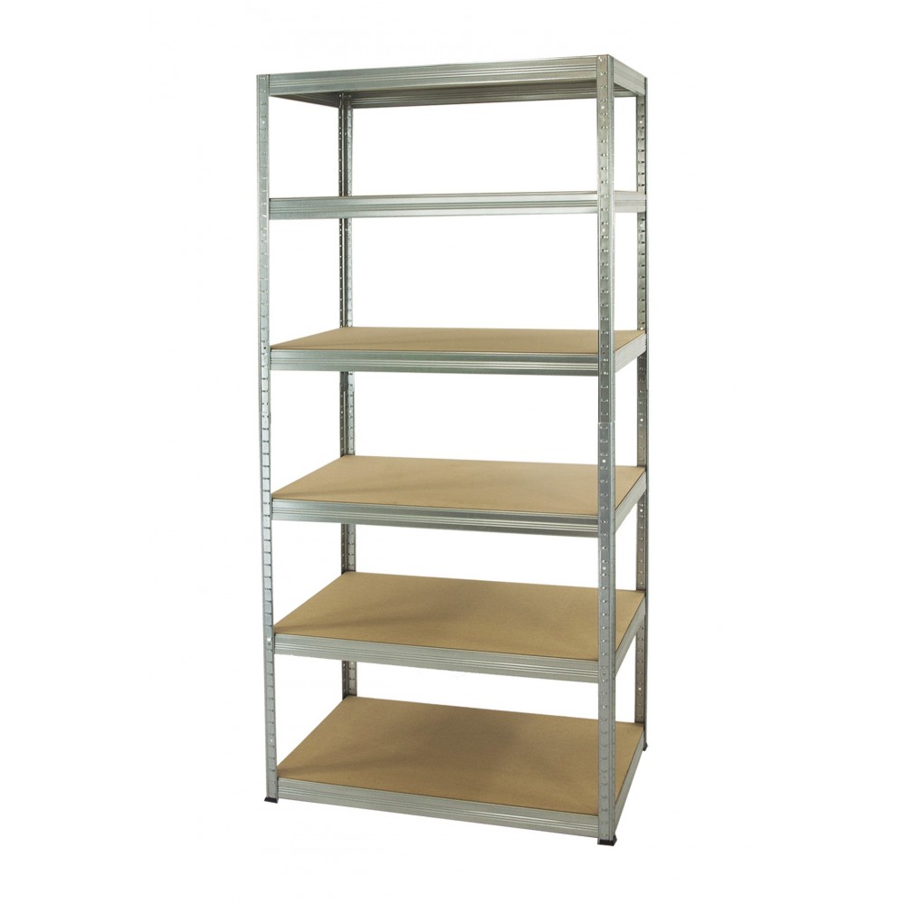 Regał Helios 213x90x50 cm 6 półek/400kg Ocynkowany