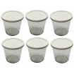 Słoiki WECK 6szt/ plastikowe wieko słoik 580ml MOLD