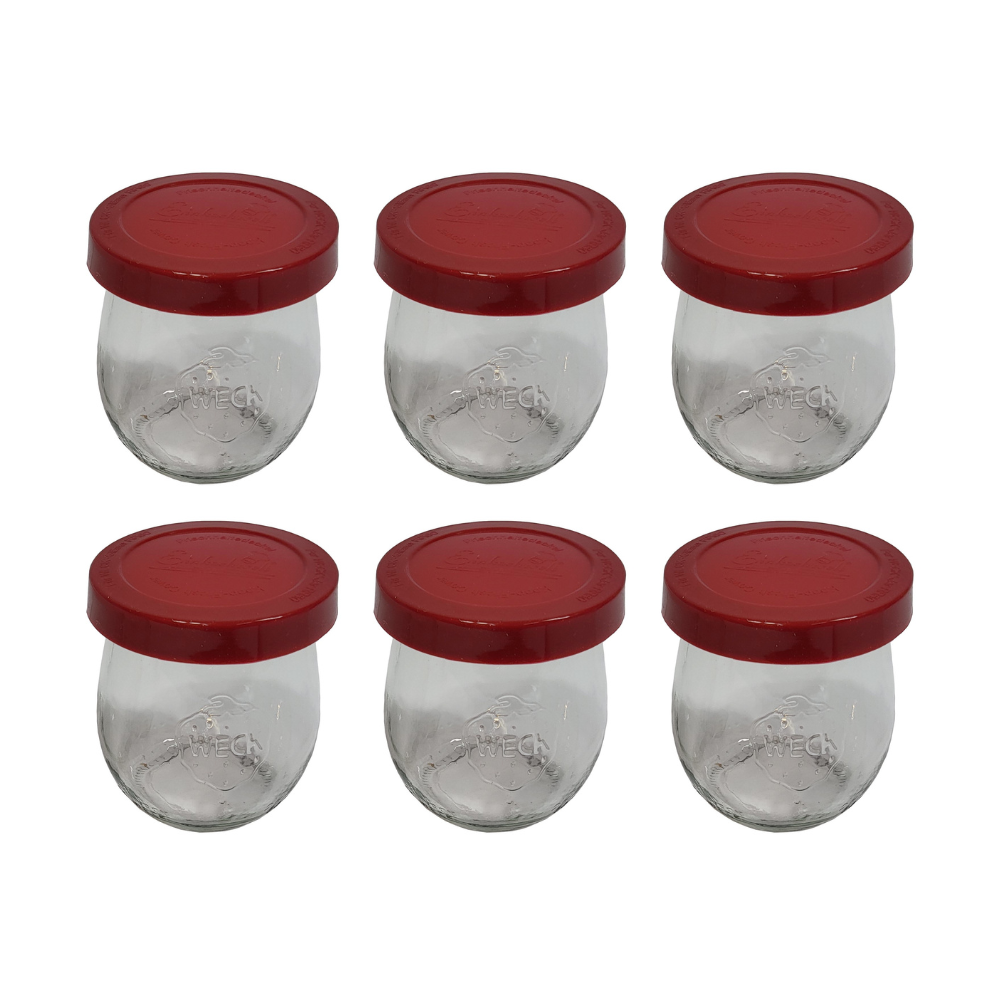 Słoiki WECK 6szt/ silikonowe wieko słoik 220ml TULIP