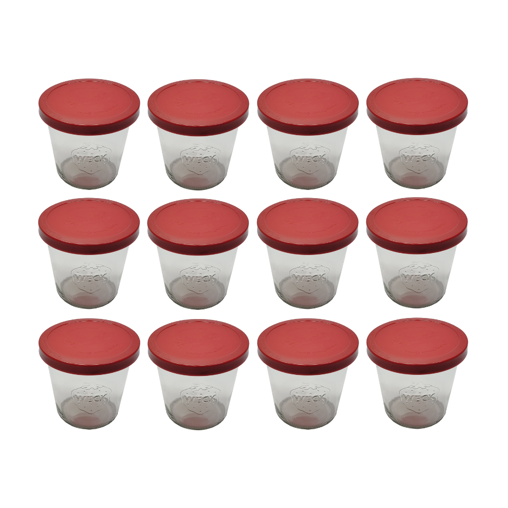 Słoiki WECK 12szt/ silikonowe wieko słoik 580ml MOLD