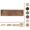 Drewniany panel dekoracyjny na ścianę /1szt/ PSDC – Brązowy
