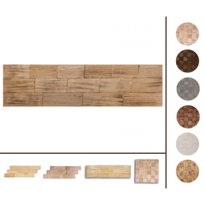 Drewniany panel dekoracyjny na ścianę /1szt/ PSDC – Opalany