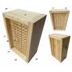 Domek dla murarki ogrodowej /26,5x17x11cm - Naturalny