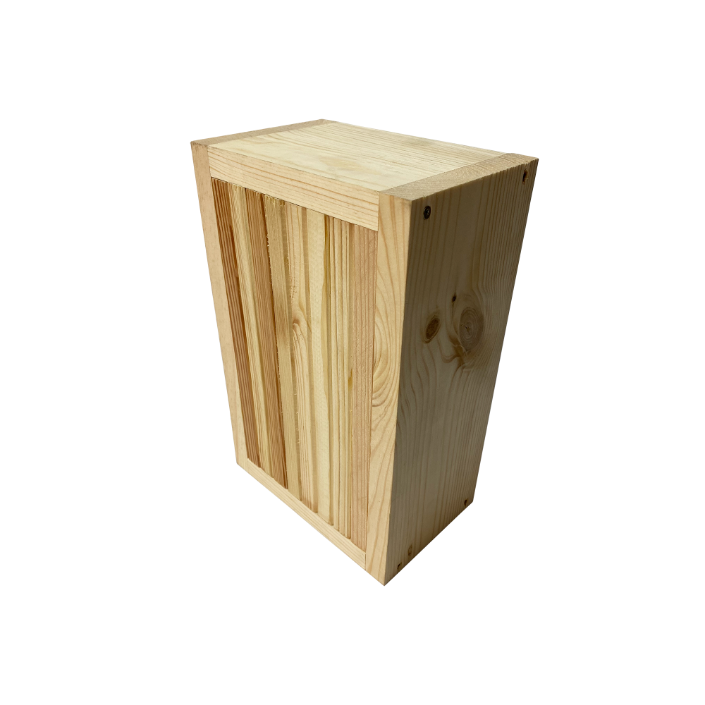 Domek dla murarki ogrodowej /26,5x17x11cm - Naturalny