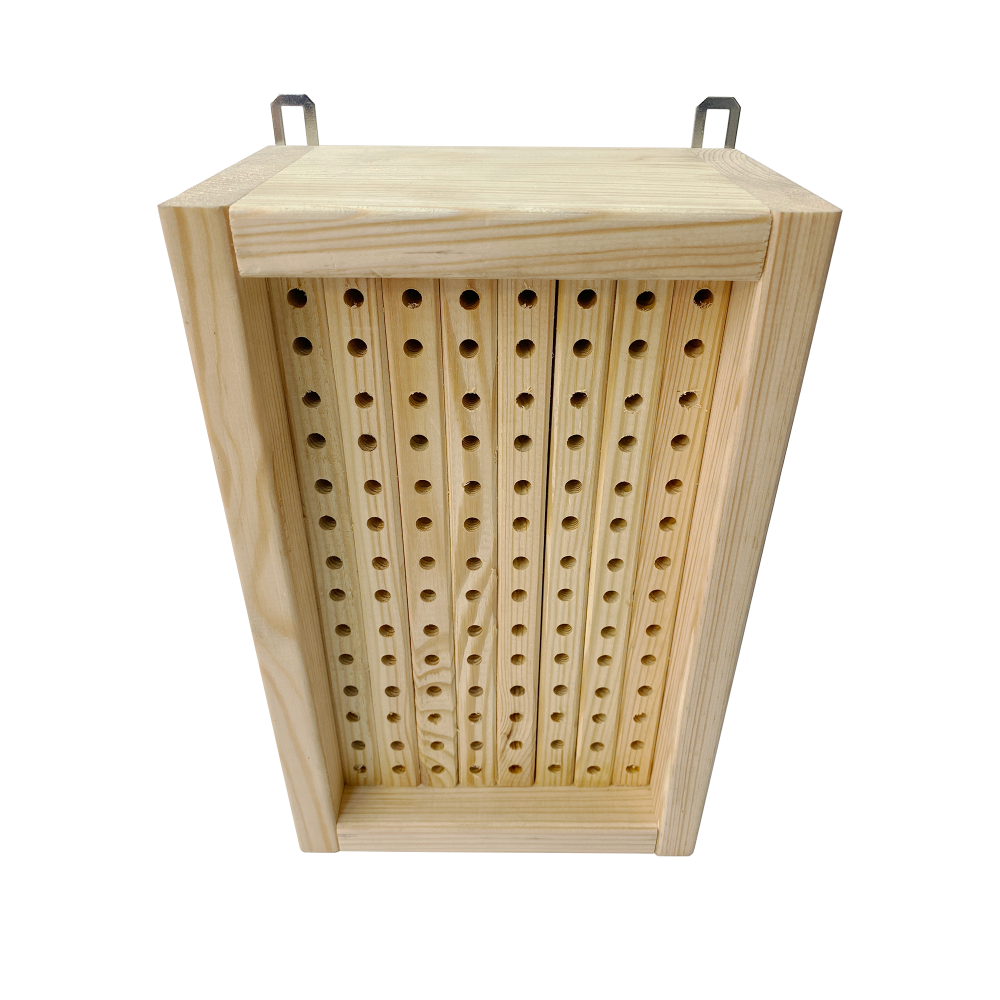 Domek dla murarki ogrodowej /26,5x17x11cm - Naturalny