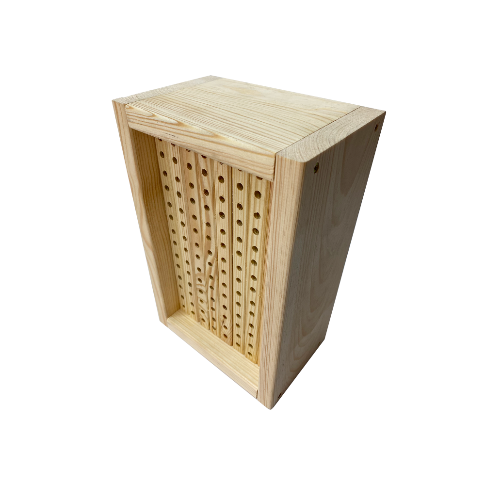 Domek dla murarki ogrodowej /26,5x17x11cm - Naturalny