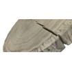 Okorowany Plaster Dębu 30-35 cm/ gr. 6 cm/ Szlifowany