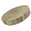 Okorowany Plaster Dębu 30-35 cm/ gr. 6 cm/ Szlifowany