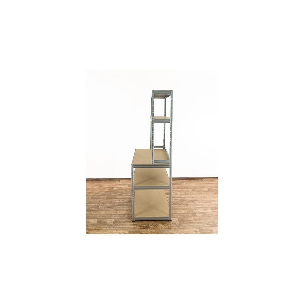 Metalowy Stół Warsztatowy SZZ szer. 90cm - Ocynkowany