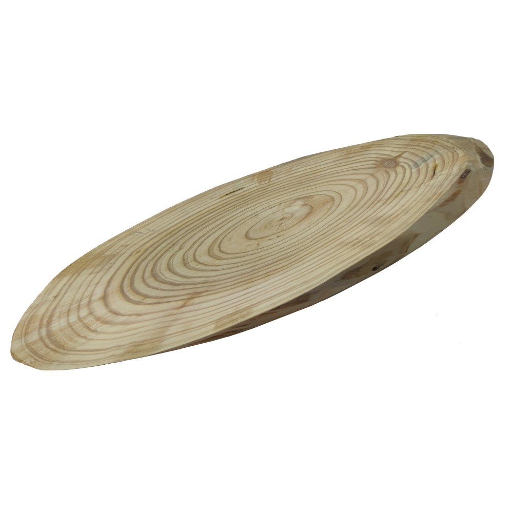 Okorowany Plaster Modrzewia 50-55 cm/ gr. 2 cm/ Szlifowany