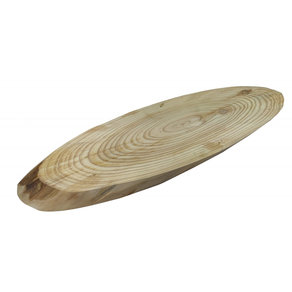 Okorowany Plaster Modrzewia 50-55 cm/ gr. 2 cm/ Szlifowany