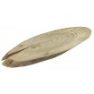 Okorowany Plaster Modrzewia 50-55 cm/ gr. 2 cm/ Szlifowany