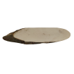 Okorowany Plaster Bukowy 50-55 cm/ gr. 2 cm/ Szlifowany
