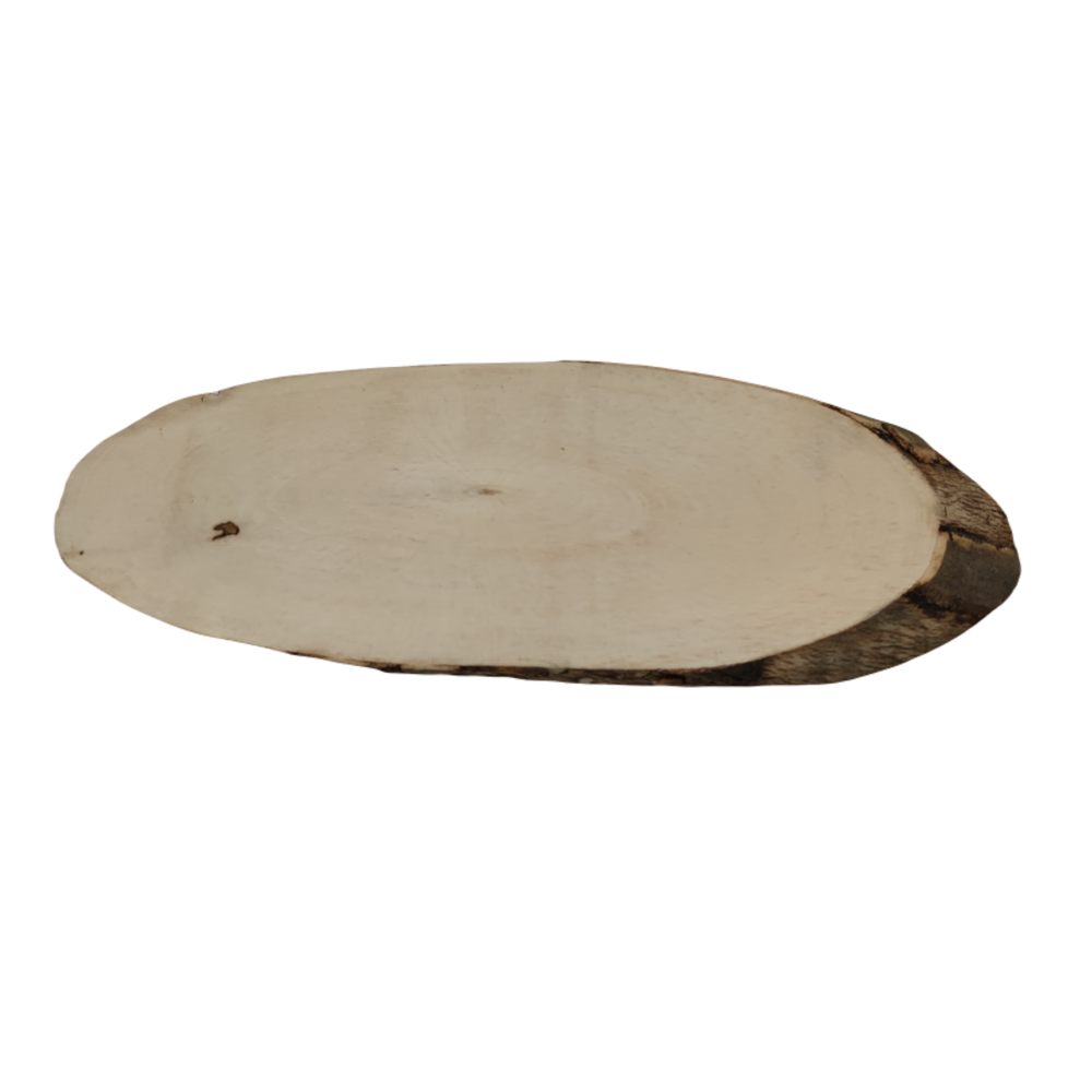 Okorowany Plaster Bukowy 50-55 cm/ gr. 2 cm/ Szlifowany