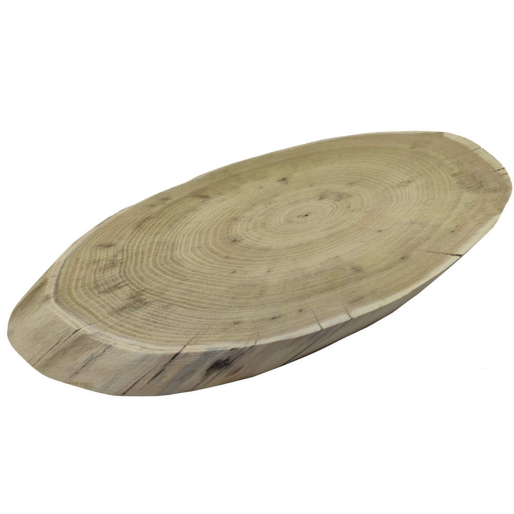 Okorowany Plaster Akacji 30-35 cm/ gr. 2,5 cm/ Szlifowany