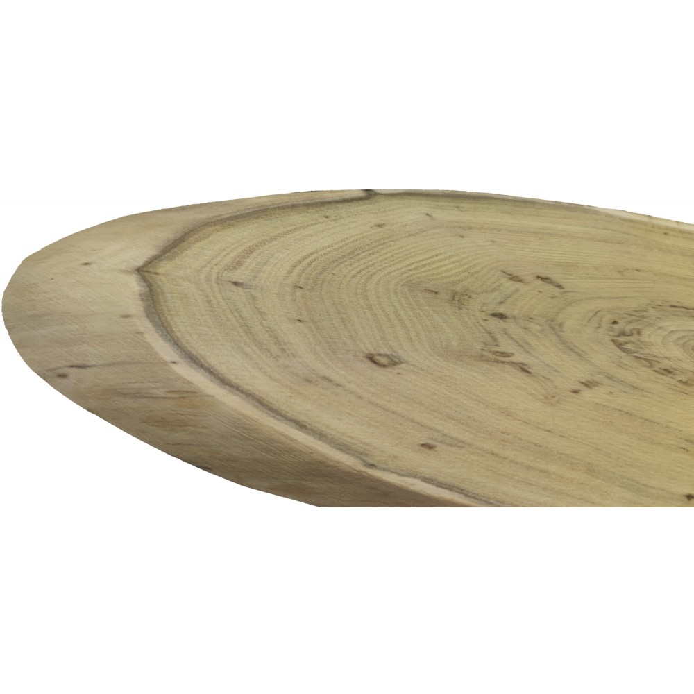 Okorowany Plaster Akacji 45-50 cm/ gr. 2,5 cm/ Szlifowany