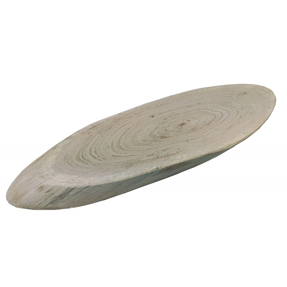 Okorowany Plaster Dębu 30-35 cm/ gr. 2 cm/ Szlifowany