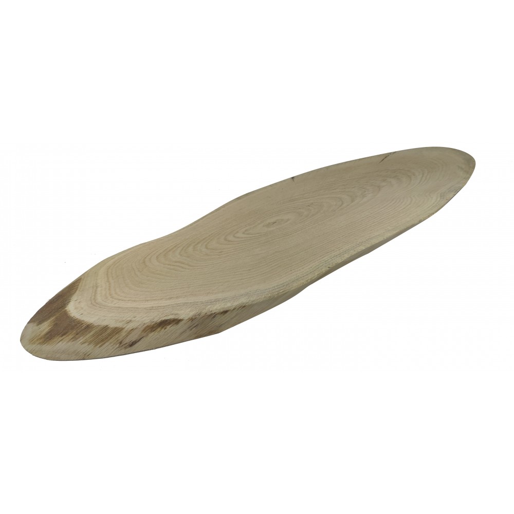 Okorowany Plaster Dębu 55-60 cm/ gr. 2 cm/ Szlifowany